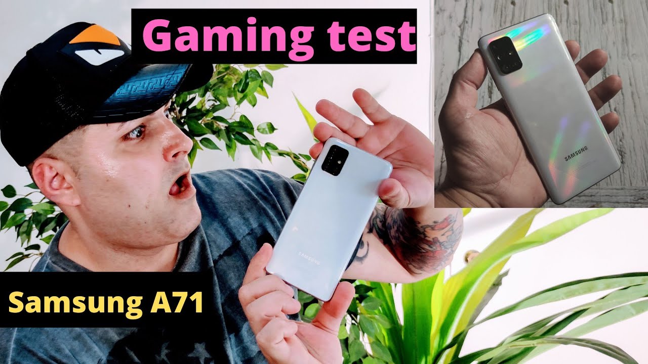Samsung A71 gaming test does amazing job watch video to see