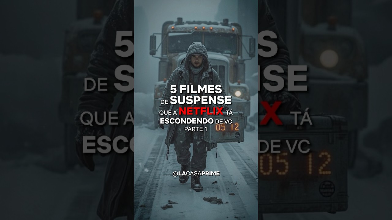 5 FILMES DE SUSPENSE QUE A NETFLIX TÁ ESCONDENDO DE VC - p.1 #shorts #netflix #filmes #suspense