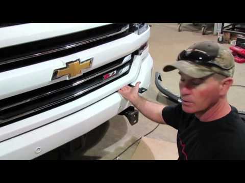 Frontier Grille Guard 2016-17 Chevy 1500 Installation