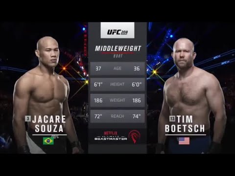 Jacare Souza vs Tim Boetsch