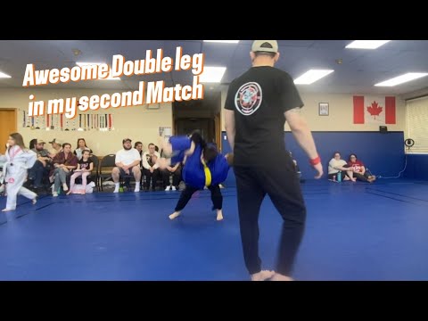 Davi Fonseca Best of Three Second Match Win Awesome Double leg to Armbar Finish