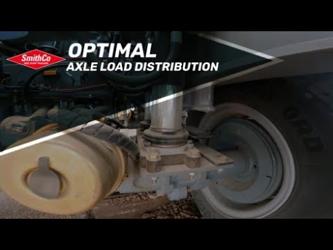 SmithCo's 80 Ton Mine Trailer w/ Fully Dedicated Hydraulic Suspension.