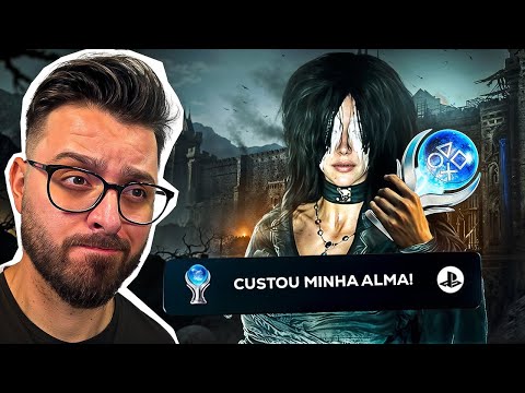 A platina do DEMON SOULS foi tendenciosamente DOLOROSA