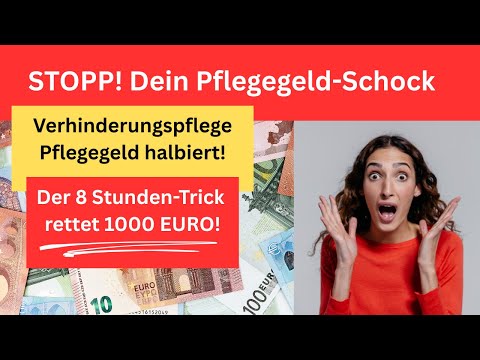 Pflegegrade 2-5  Wie bekommst du Pflegegeld für die Pflege und Haushalt bei Verhinderungspflege?