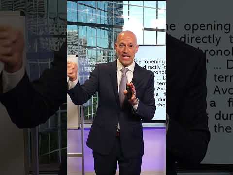 How to Improve Your Opening Statement