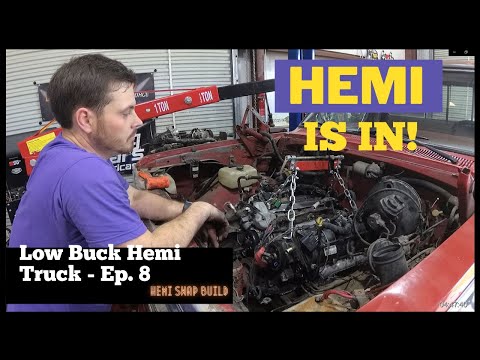 How to drop a Hemi into a Budget Truck – Low Buck Hemi Truck Ep.8