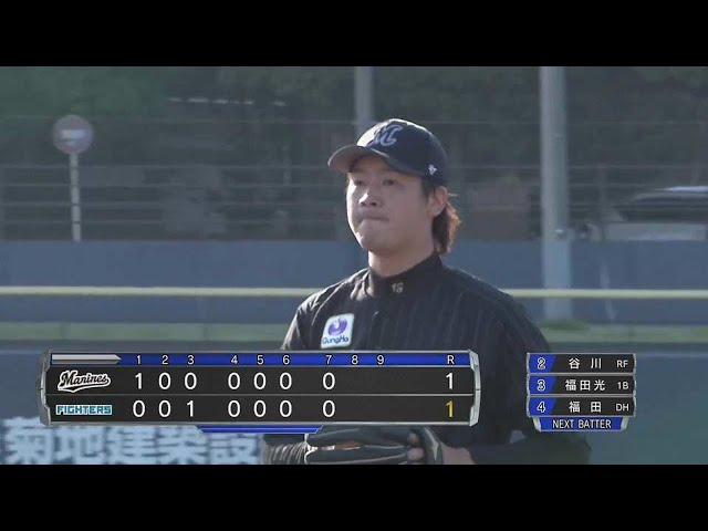 【ファーム】圧巻の投球!! マリーンズ・二木康太が7回1失点の好投を披露!! 2022年10月1日 北海道日本ハムファイターズ 対 千葉ロッテマリーンズ