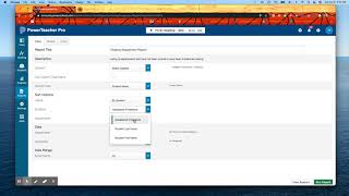 Missing Assignment Report in PowerSchool