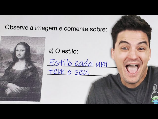 Pronúncia de vídeo de provas em Portuguesa