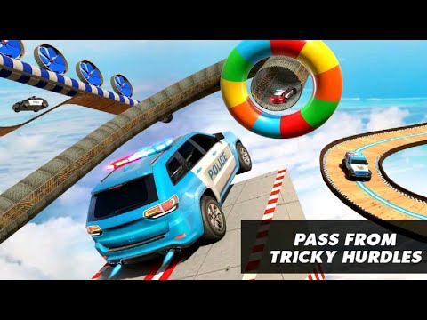 Police Prado Car Stunt Racing - Ramp Car Stunts 3D 2020 #1 - Real Car Racing #Android GamePlay FHD