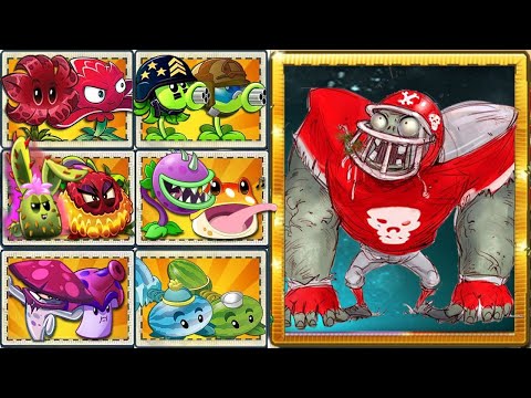PvZ 2 Random Best Pair Team Plants Vs 100 All-Star Zombies - Who Will Win?