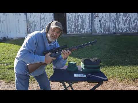 Henry 45-70. 100 and 200 yards