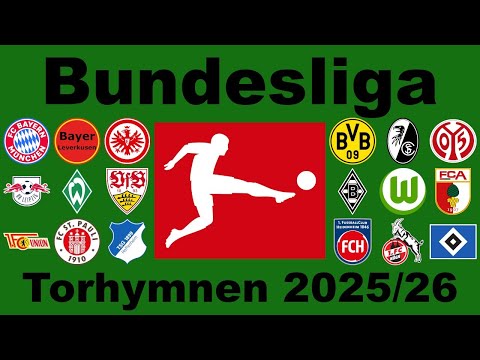 German Bundesliga Goal Songs 2025-26