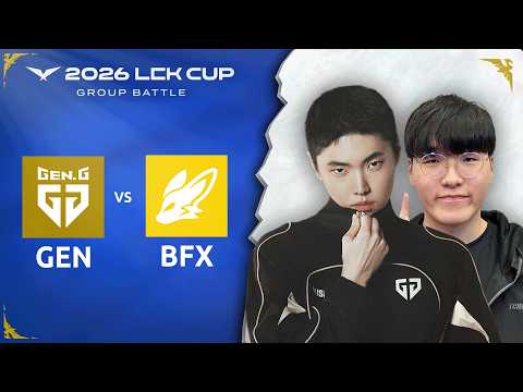 MIDLANE DEBAKEL | BO5 GAME 2 - GEN vs BFX | LCK 2026 Split 1 Playoffs