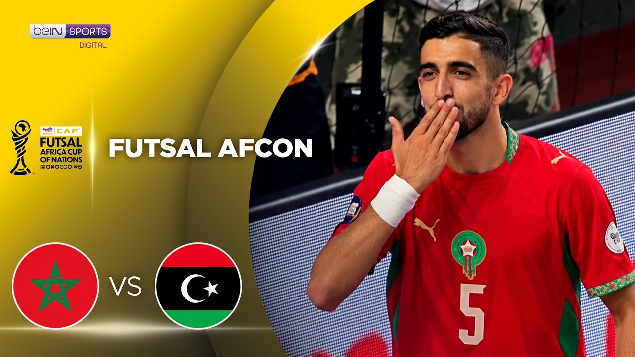 Morocco vs Libya | HIGHLIGHTS CAF Futsal AFCON Morocco 2026 | 10/16/2026 | beIN SPORTS USA