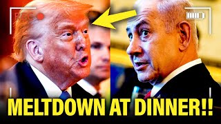 Trump GOES NUTS at WH Dinner with ISRAEL PM