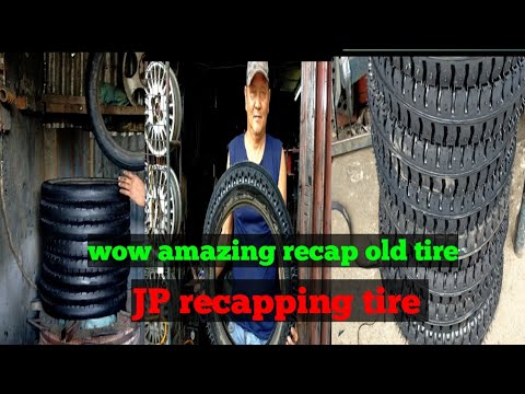 wow amazing recap old tire