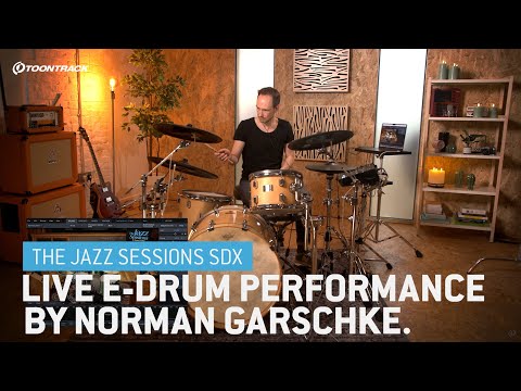 Live Jazz E-drum Performance by Norman Garschke | Superior Drummer 3, The Jazz Sessions SDX
