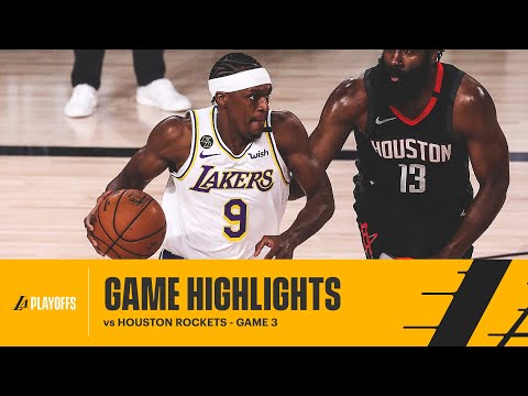 HIGHLIGHTS | Rajon Rondo (21 pts, 9 ast) vs Houston Rockets