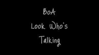 BoA- Look Who&#39;s Talking Lyrics