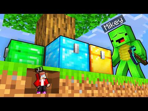 JJ Find Ways to Rob Secret Chests from Mikey in Minecraft (Maizen)