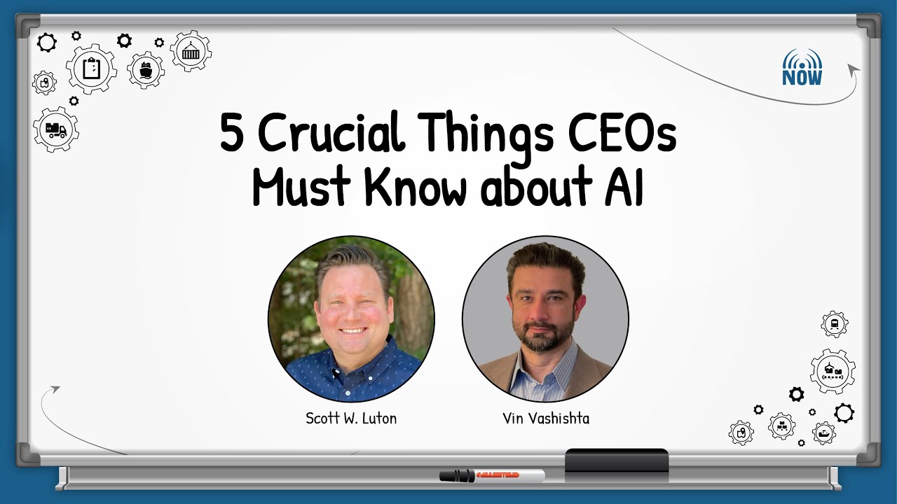 5 Crucial Things CEOs Must Know about AI