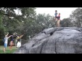 Lion King Meets Goof Troop In Central Park NYC