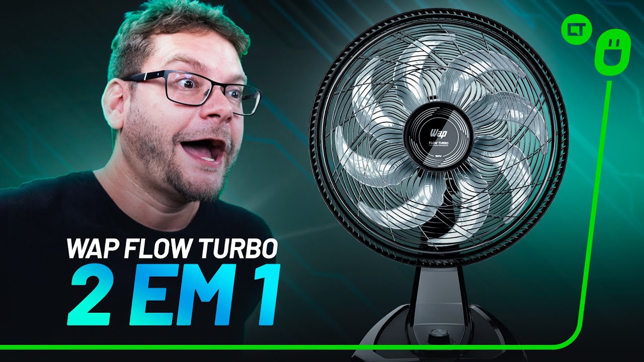 Wap Flow Turbo 2 in 1 Fan: Power and Silence