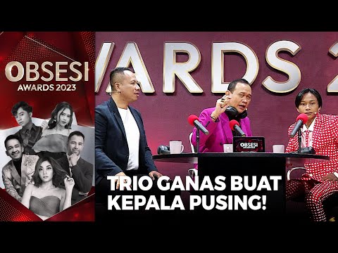 NGAKAK ABIS! Trio Cak Lontong, Vicky Prasetyo, & Fajar Sadboy Bikin Pusing | OBSESI AWARDS 2023