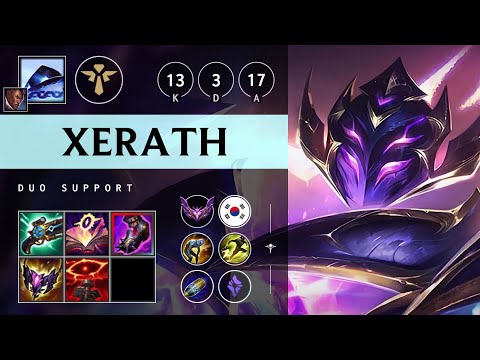 Xerath Support vs Elise - KR Master Patch 25.20