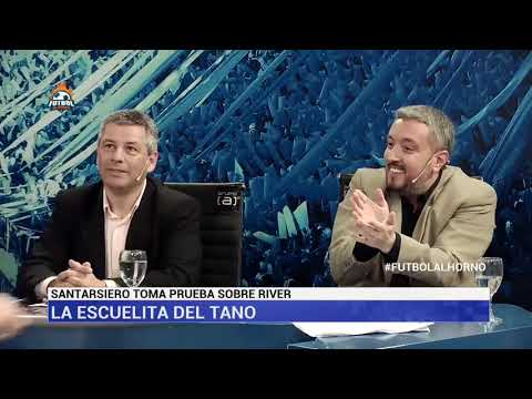 La Escuelita del Tano Santarsiero -  Prueba sobre River - Pipi Novello - Azzaro | FÚTBOL AL HORNO