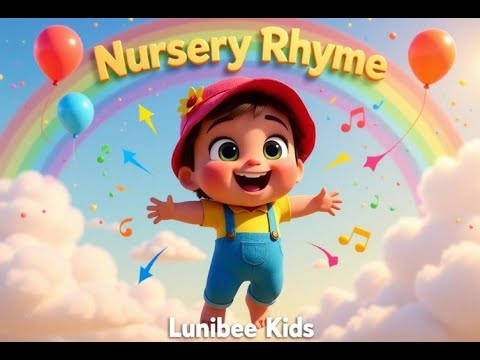Up and Down We Go Rhyme 👶🎵 | Action Nursery Rhymes for Babies & Toddlers | Lunibee Kids
