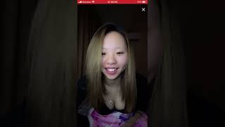 ライブ配信　ギャル系女子　見えすぎ　胸チラ　谷間