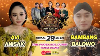 Download lagu 🔴LiVE CAMPURSARi SATYA NUGRAHA BT AVi ANiSA || 28-03-2026 || DUWET WATES KEDiRi TERBARU mp3