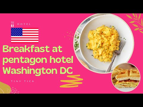Breakfast at the pentagon hotel washington DC mp4