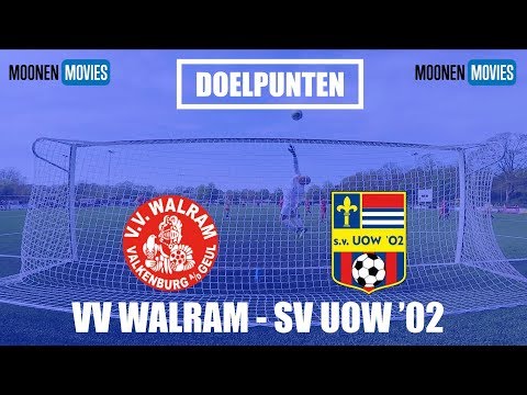 Doelpunten VV Walram-sv UOW '02 22-04-2019