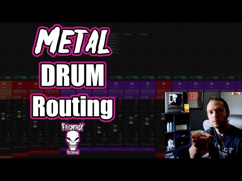 Mixing Metal Drums - How I Route My HEAVY Drum Tracks