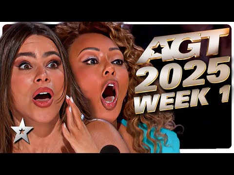 America's Got Talent 2025 ALL AUDITIONS | Week 1