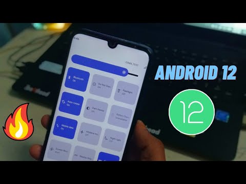 Android 12 hands on & First Impressions | Flashing Android 12 in Redmi Note 7/7S | Material Ui?🔥