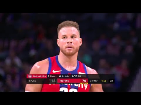 Blake Griffin Full Play vs San Antonio Spurs | 12/01/19 | Smart Highlights