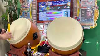 【太鼓の達人　ニジイロver】段位道場　初段　片手クリア