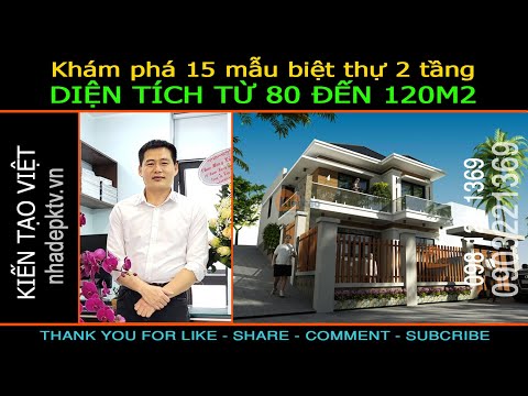 15 Biệt Thự 2 Tầng 80-120m2