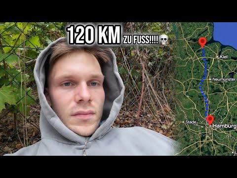 I walked 120 km.