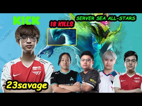 WATER GOD RETURNS! 23savage Morphling Destroys SEA All-Stars