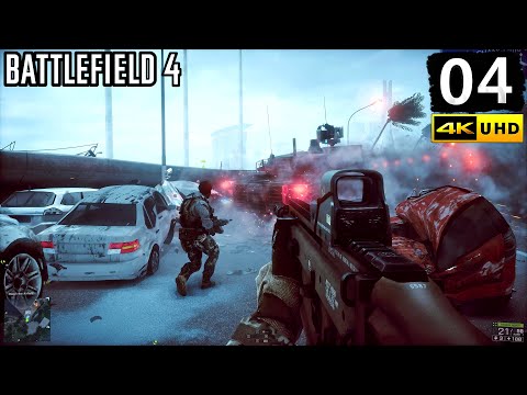 Battlefield 4 Campaign Gameplay Walkthrough Part 4 - PC 4K 60FPS No Commentary