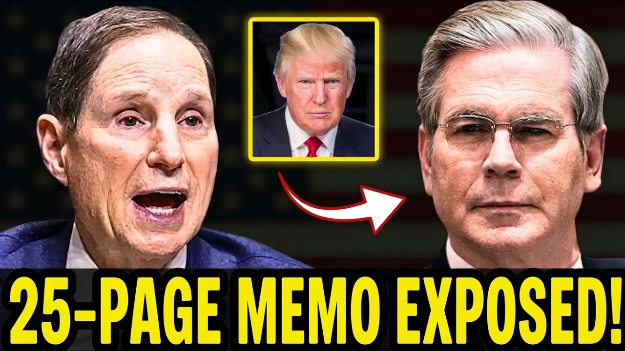 Video: Wyden Grills Bessent on Trump IRS Audit Immunity and 25-Page Memo