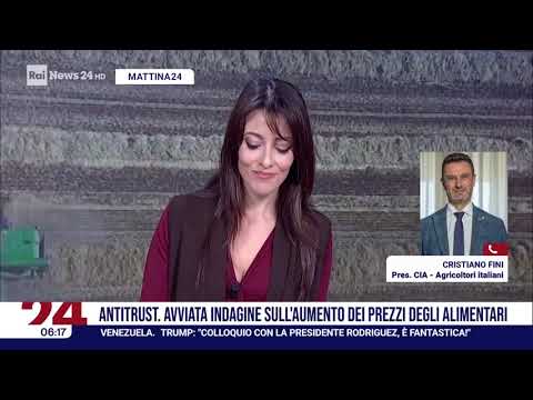 RAINEWS 24 - Antitrust avvia indagine su Gdo. In collegamento il presidente di Cia, Fini