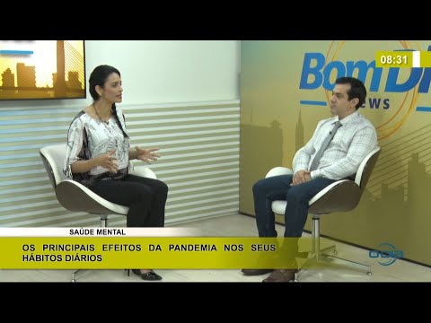 Psiquiatra debate efeitos da pandemia nos hábitos diários e a saúde mental 21 01 2021