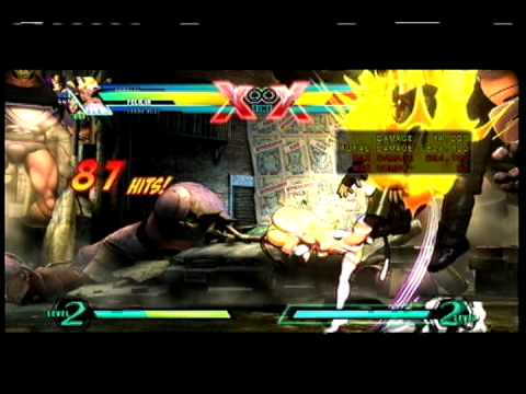 UMVC3: 1.4 million solo Felicia combo