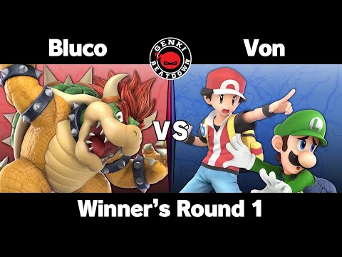 Genki Beatdown #8 - Bluco (Bowser) vs Von (PKMN Trainer, Luigi) - Winner's Round 1